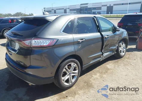 2017 Ford Edge Titanium z USA, uszkodzony, nr VIN 2FMPK3K92HBC04648